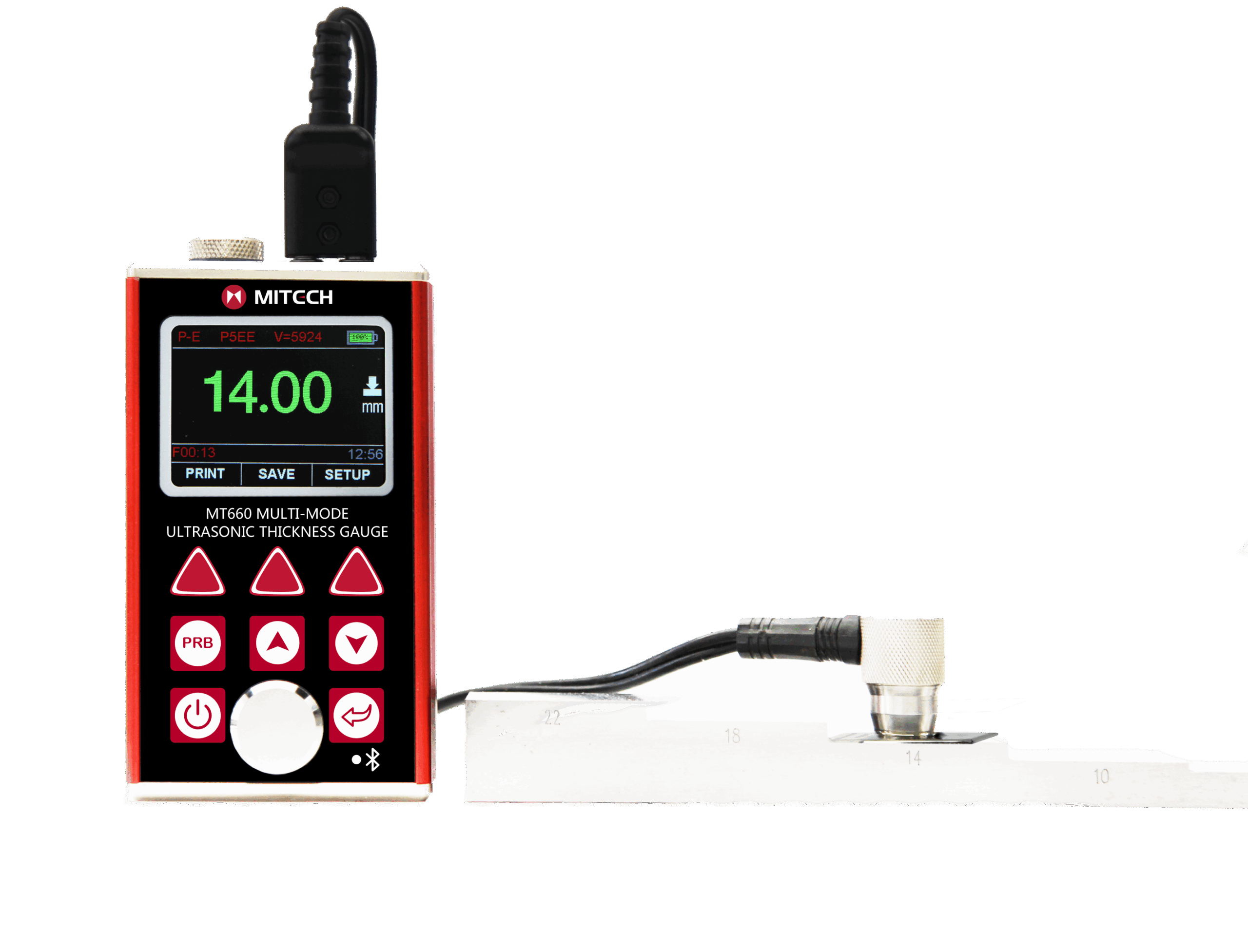 MT660 Multi-mode Ultrasonic Thickness Gauge MT660 Multi-mode Ultrasonic Thickness Gauge