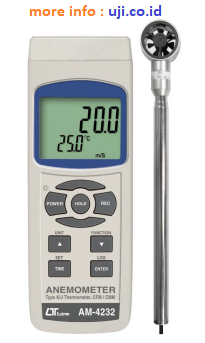 Anemometer Lutron AM-4232 – Alat Ukur Kecepatan Udara