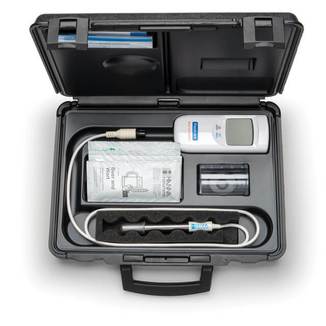 Alat Ukur pH Meter Bir Portable Khusus Brewing Hanna HI99151 Alat Ukur pH Meter Bir Portable Khusus Brewing Hanna HI99151