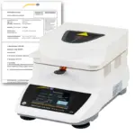 Absolute Moisture Meter PCE-MA 110TS-ICA incl. ISO Calibration Certificate