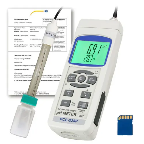 Agricultural measuring device PCE-228-ICA incl. ISO calibration certificate Agricultural measuring device PCE-228-ICA incl. ISO calibration certificate