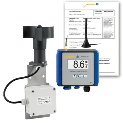 Air Flow Meter PCE-WSAC 50W 230-ICA incl ISO calibration certificate