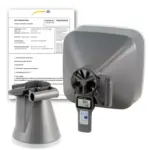 Air Humidity Meter Flow Hoods PCE-VA 20-SET-ICA incl. ISO Calibration