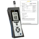 Air Humidity Meter PCE-320-ICA incl. ISO Calibration Certificate