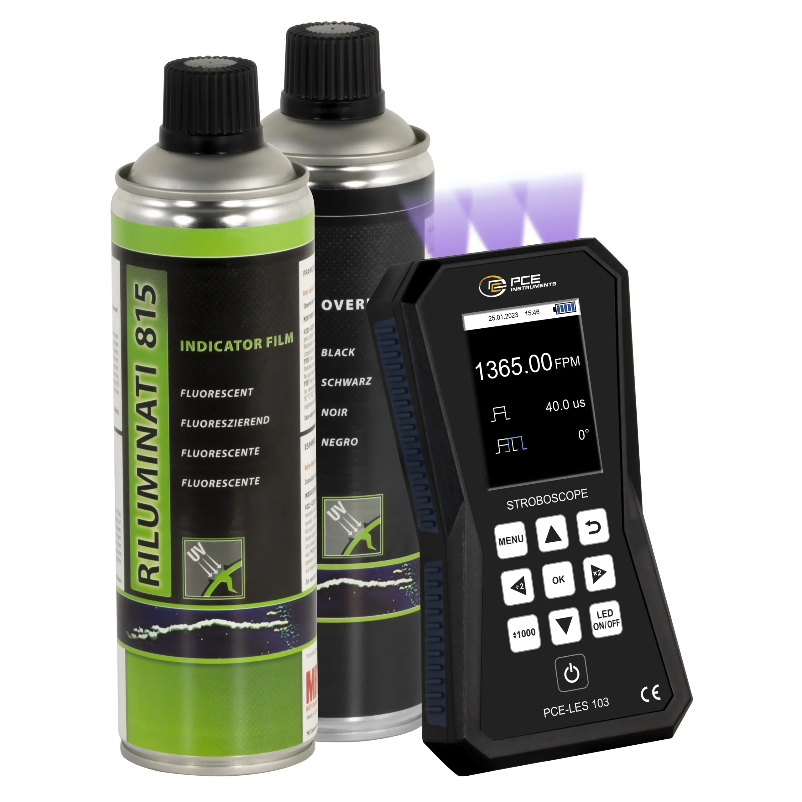 Automotive Tester PCE-LES 103UV-365-CTA-KIT Automotive Tester PCE-LES 103UV-365-CTA-KIT