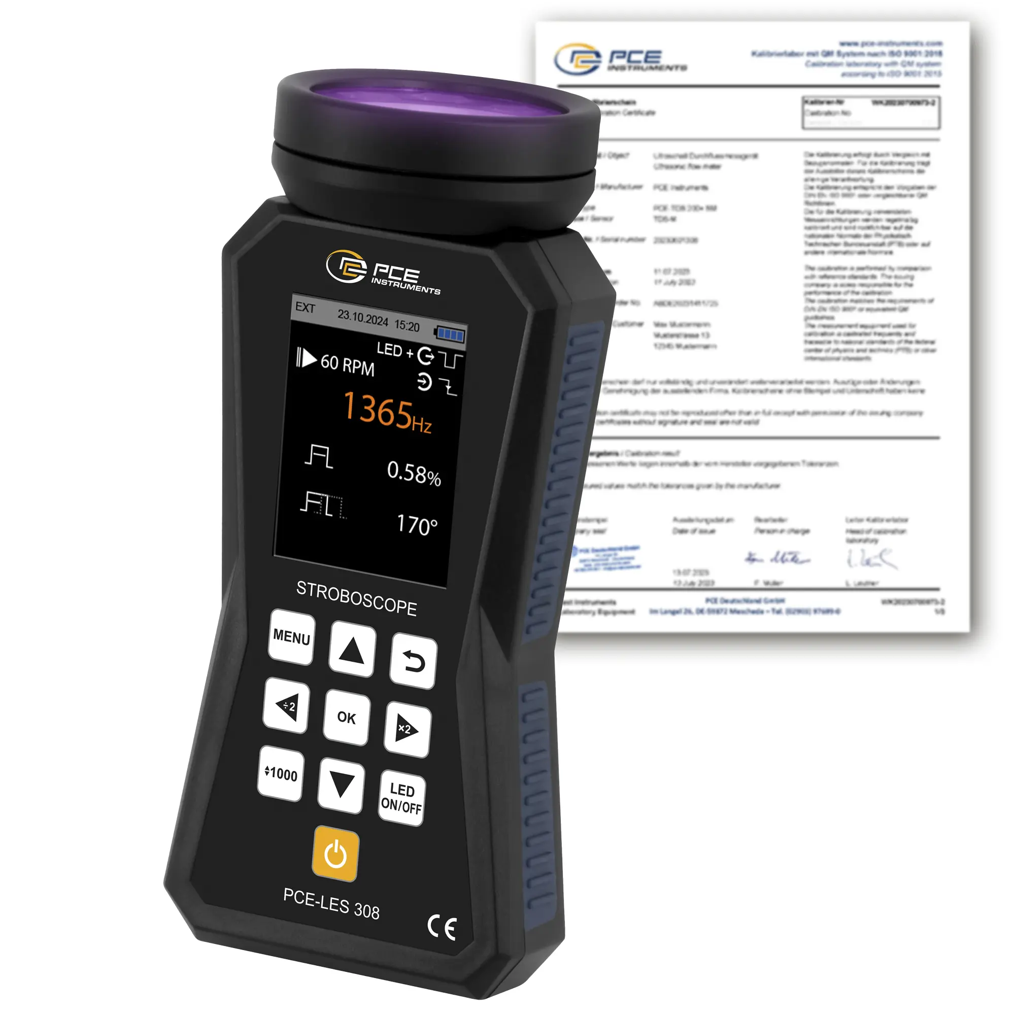 Automotive Tester PCE-LES 308UV-365-ICA incl. ISO-Calibration Certificate Automotive Tester PCE-LES 308UV-365-ICA incl. ISO-Calibration Certificate