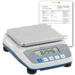 Benchtop Scale PCE-BSH 10000-ICA Incl. ISO Calibration Certificate