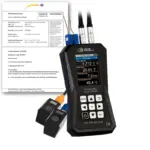 BTU Meter / Clamp on Heat meter PCE-TDS 200+ S-ICA incl. ISO-Calibration Certificate