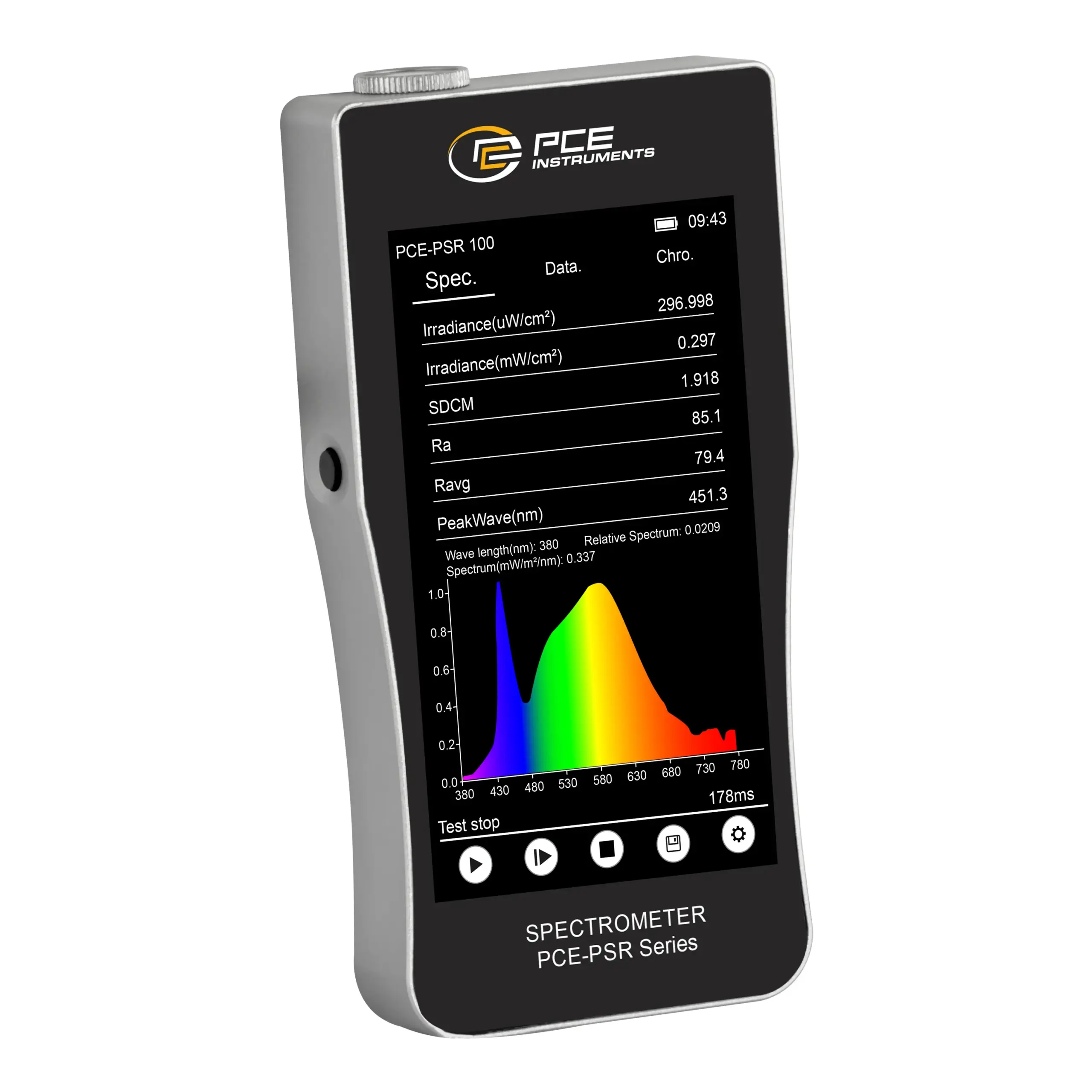 Chroma Meter PCE-PSR 100 Chroma Meter PCE-PSR 100