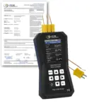 Condition Monitoring 4-Channel Thermometer PCE-T 420-ICA incl. ISO-Calibration Certificate
