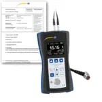 Condition Monitoring Material Thickness Meter PCE-TG 300-NO5/90-ICA incl. ISO Calibration Certificate