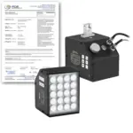 Condition Monitoring Stroboscope PCE-LES 400-ICA incl. ISO-Calibration Certificate