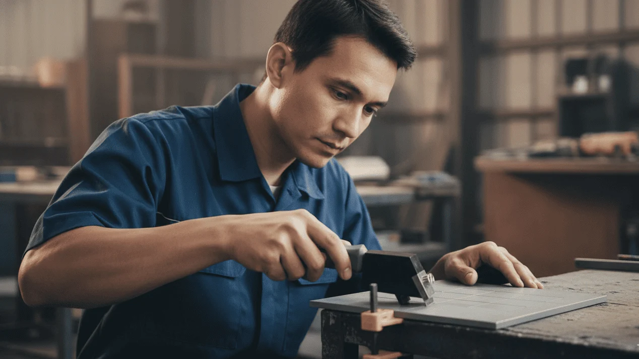 Cross Cut Adhesion Tester NOVOTEST AN-1 - alat portabel dengan kisi logam untuk uji ketahanan lapisan cat