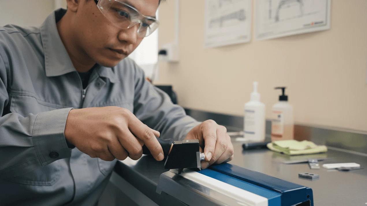 Coating Thickness Gauge NOVOTEST TPN-1 - alat pengukur ketebalan cat vertikal berdesain kompak dengan layar LCD