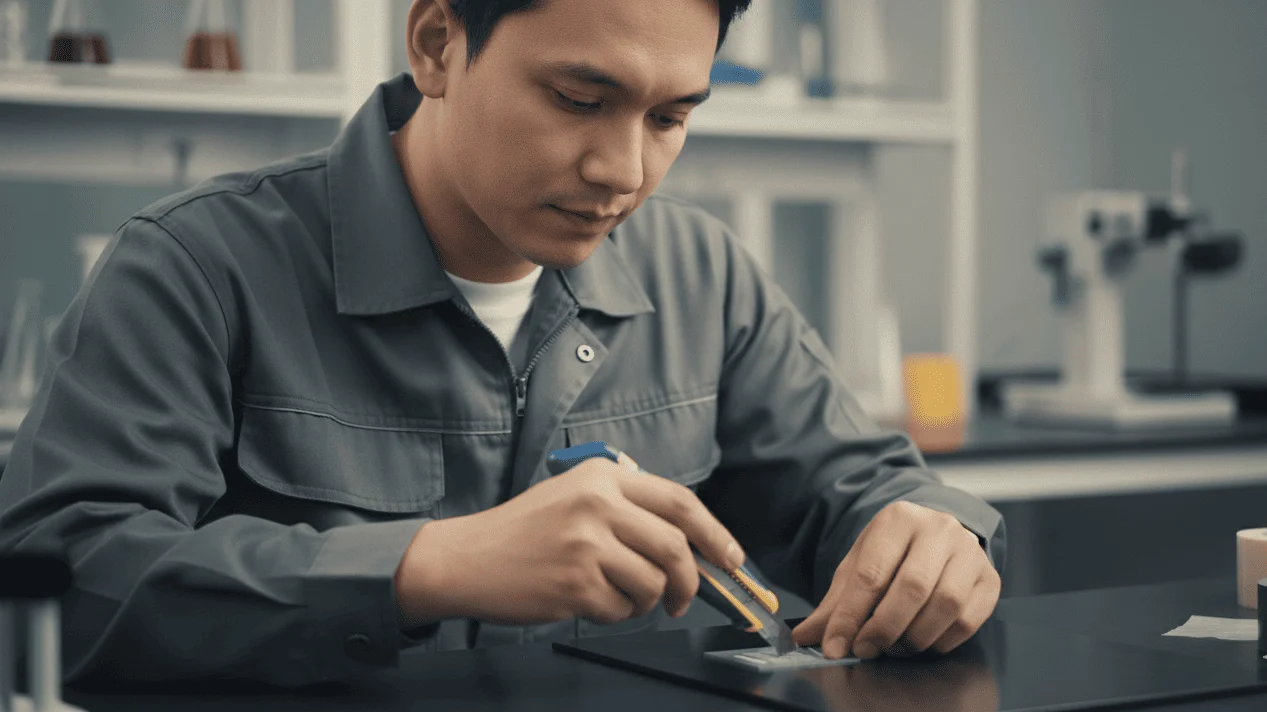 Cross Hatch Adhesion Plate NOVOTEST AH-AR - alat uji adhesi coating dengan grid logam