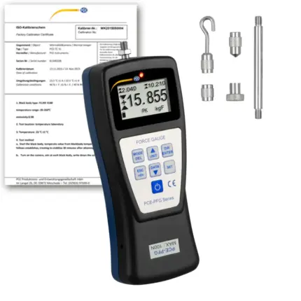 Durometer PCE-PFG 100-ICA incl. ISO-calibration certifcate