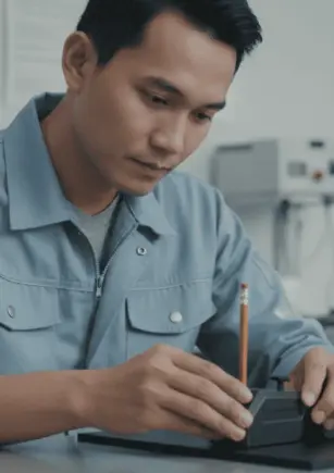 Pencil Coating Hardness Tester NOVOTEST TPK-1 - alat portabel untuk menguji kekerasan lapisan dengan pensil di permukaan logam.