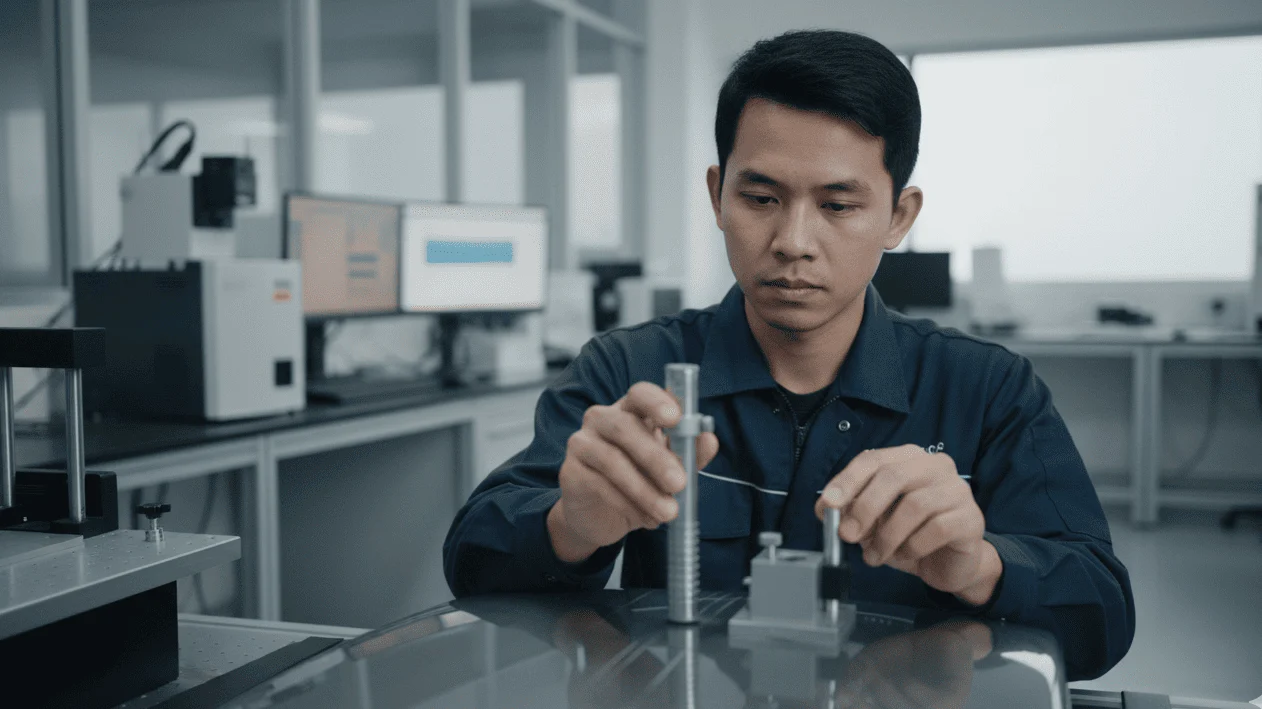 NOVOTEST TPP-1518 Scratch Hardness Tester - alat penguji gores untuk lapisan cat mobil di atas permukaan logam.