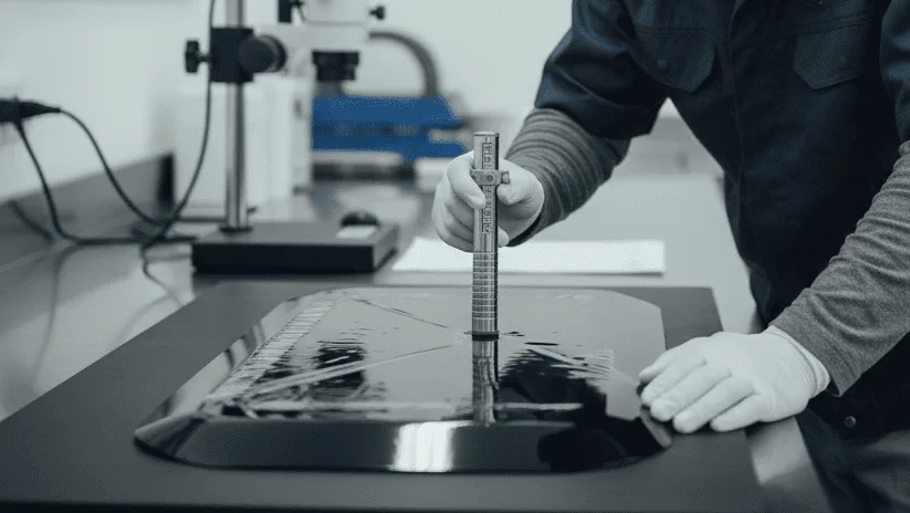 NOVOTEST TPP-1518 Scratch Hardness Coating Tester - Alat uji gores kekerasan coating portabel untuk aplikasi otomotif