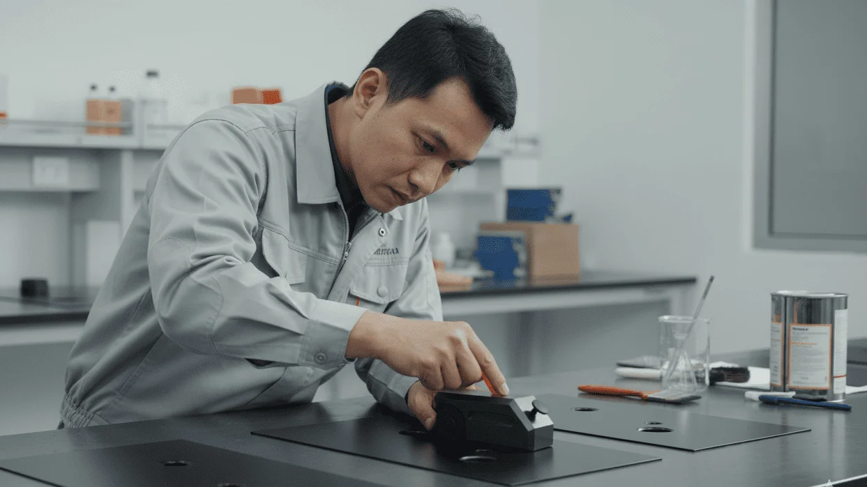 Pencil Hardness Tester NOVOTEST TPK-1 - alat portabel untuk menguji kekerasan lapisan cat dengan pensil.