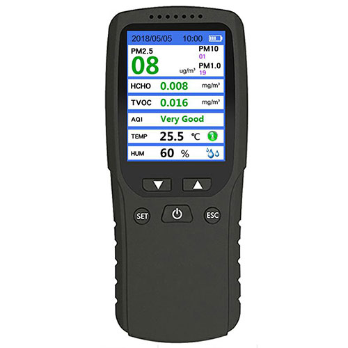 1689749254145849.jpg AMT096 Multi Function Air Quality Monitor PM2.5 PM1.0 PM10 TVOC - Image 1