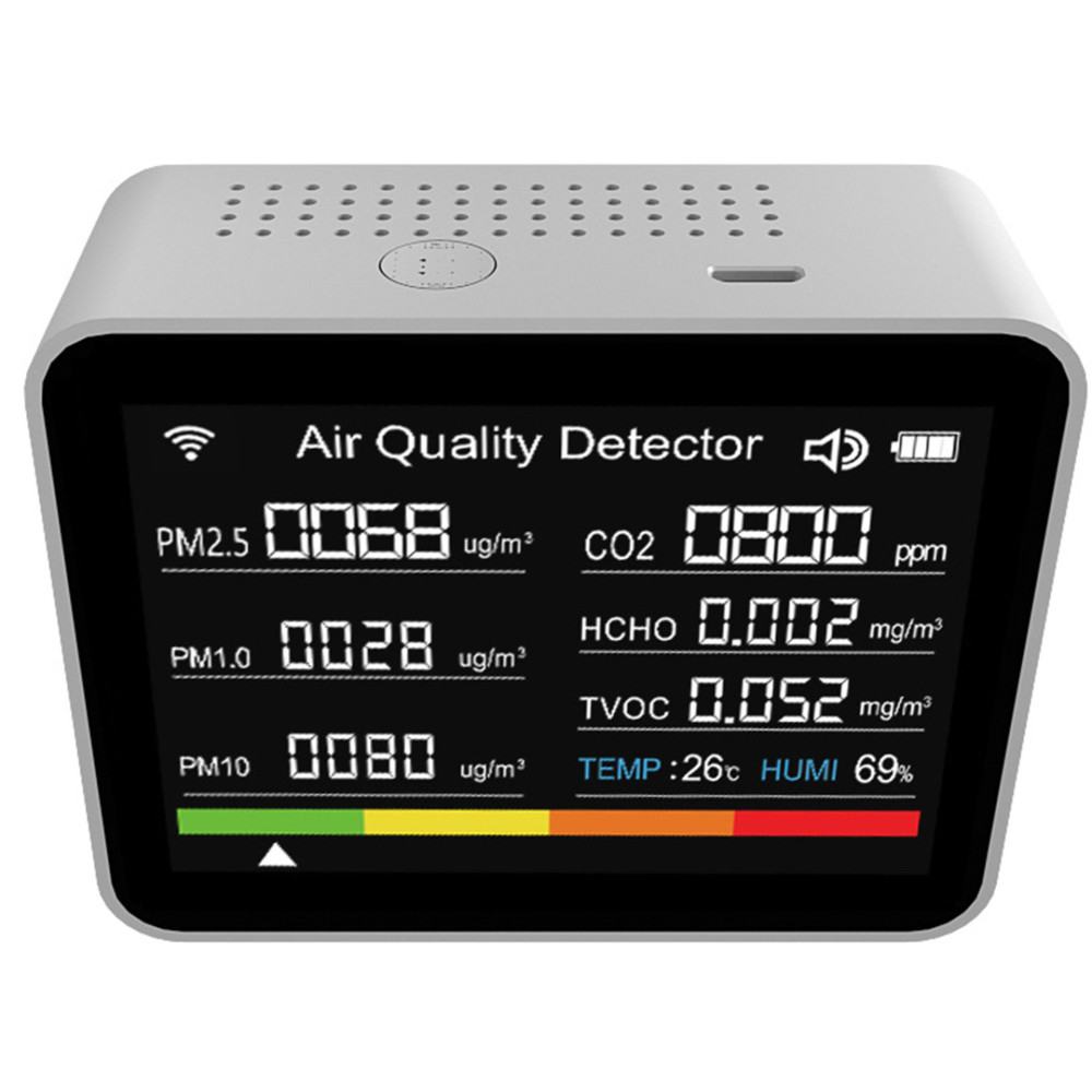 1717750676226154.jpg 2CO8 Air Quality Detector 13 IN 1 with Tuya WIFI - Image 1