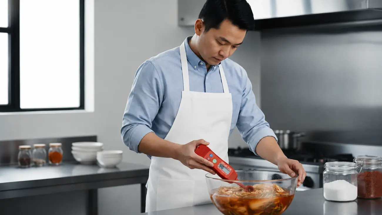 Aqua-Boy GMK 525N - Alat ukur kadar garam digital untuk cek salinity brine kimchi