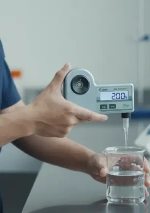 Aqua-Boy GMK SALT A1 - Alat pengukur salinitas digital dengan probe, untuk QC pabrik minuman olahraga