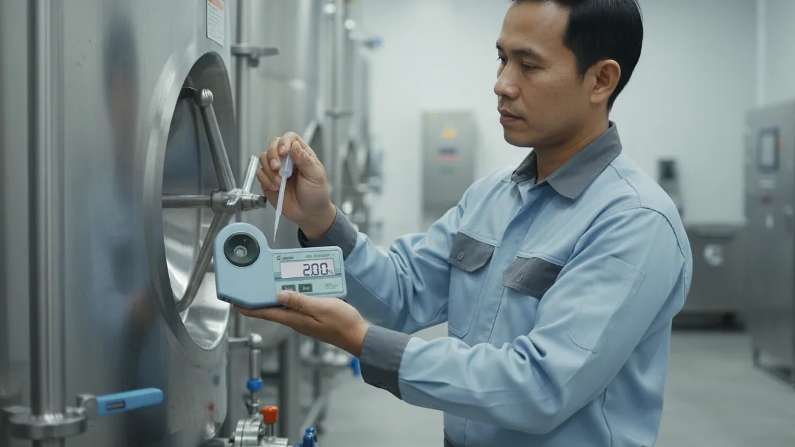 Aqua-Boy GMK SALT A1 – Alat ukur salinitas digital portabel untuk deteksi residu garam CIP