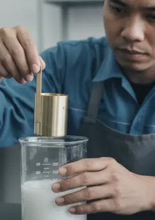 Viscosity Dip Mug NOVOTEST VMS - Mug celup untuk mengukur viskositas dispersi PVA