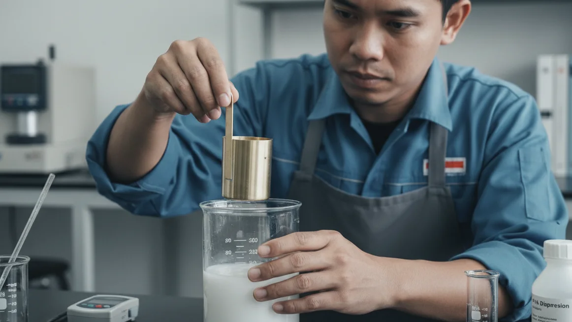 Viscosity Dip Mug NOVOTEST VMS - Mug celup untuk mengukur viskositas dispersi PVA