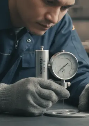 Depth Gauge NOVOTEST LIMIT S-3 - alat pengukur kedalaman korosi pitting dengan probe runcing dan layar digital