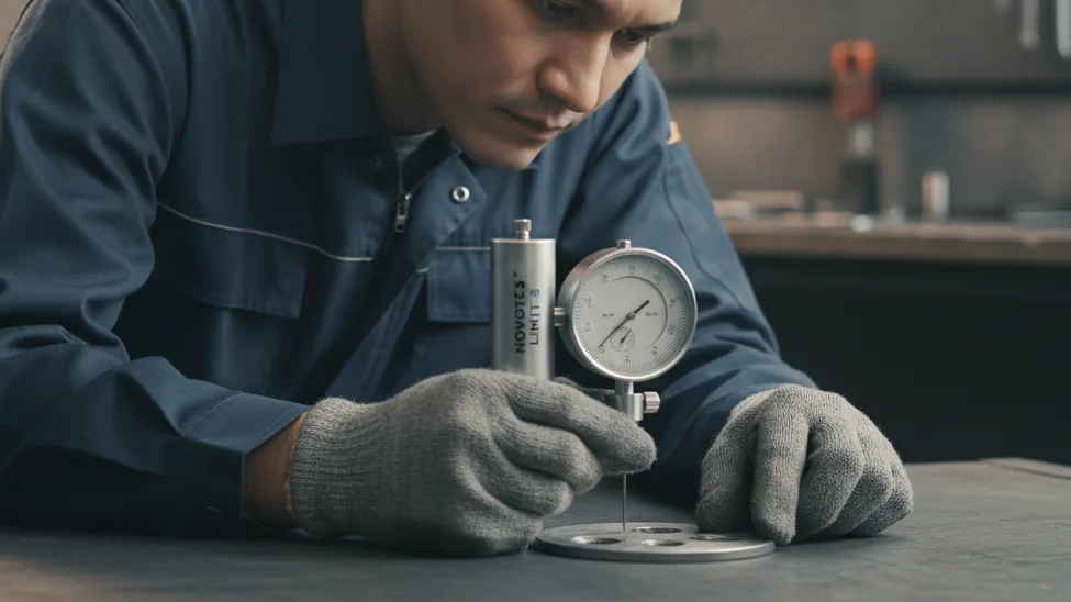 Depth Gauge NOVOTEST LIMIT S-3 - alat pengukur kedalaman korosi pitting dengan probe runcing dan layar digital