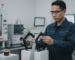 NOVOTEST BEND ShG-2 - Alat uji bending coating dengan mandrel dan skala indikator.