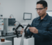 NOVOTEST BEND ShG-2 - Alat uji bending coating dengan mandrel dan skala indikator.