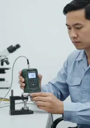 Digital Surface Profile Gauge NOVOTEST SP-1M - pengukur portabel dengan probe untuk kekasaran permukaan implan medis
