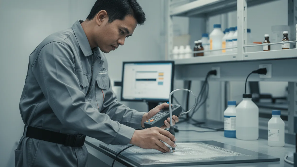 Coating Thickness Gauge Probe F-0.5 - probe pengukur ketebalan lapisan tipis presisi tinggi