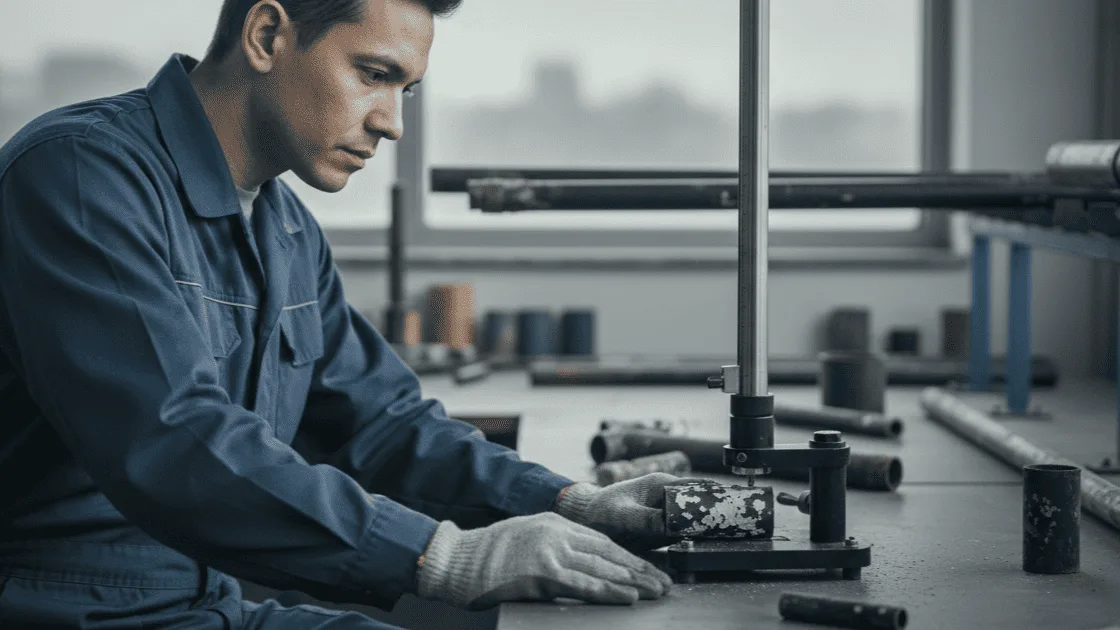 Impact Tester NOVOTEST STRIKE UNIVERSAL - alat uji benturan coating pipa untuk ketahanan cuaca