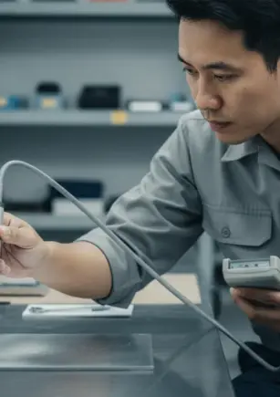 Coating Thickness Gauge Probe F-5 - probe ukur ketebalan lapisan dengan ujung sensor