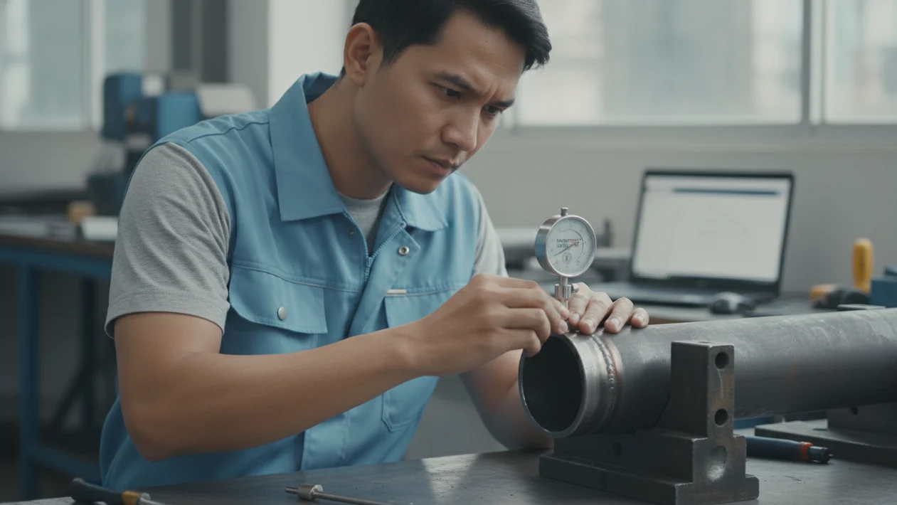 Depth Gauge NOVOTEST LIMIT S-3 - Alat ukur profil las untuk mencegah retak, mengukur reinforcement dan undercut