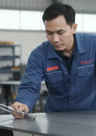 Probe F-0.5 Coating Thickness Gauge - Alat ukur ketebalan lapisan dengan probe untuk kontrol coating tipis