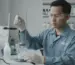 Submersible Viscosity Flow Cup NOVOTEST VZ-246P - Cawan logam dengan gagang untuk uji viskositas cat secara submersible.