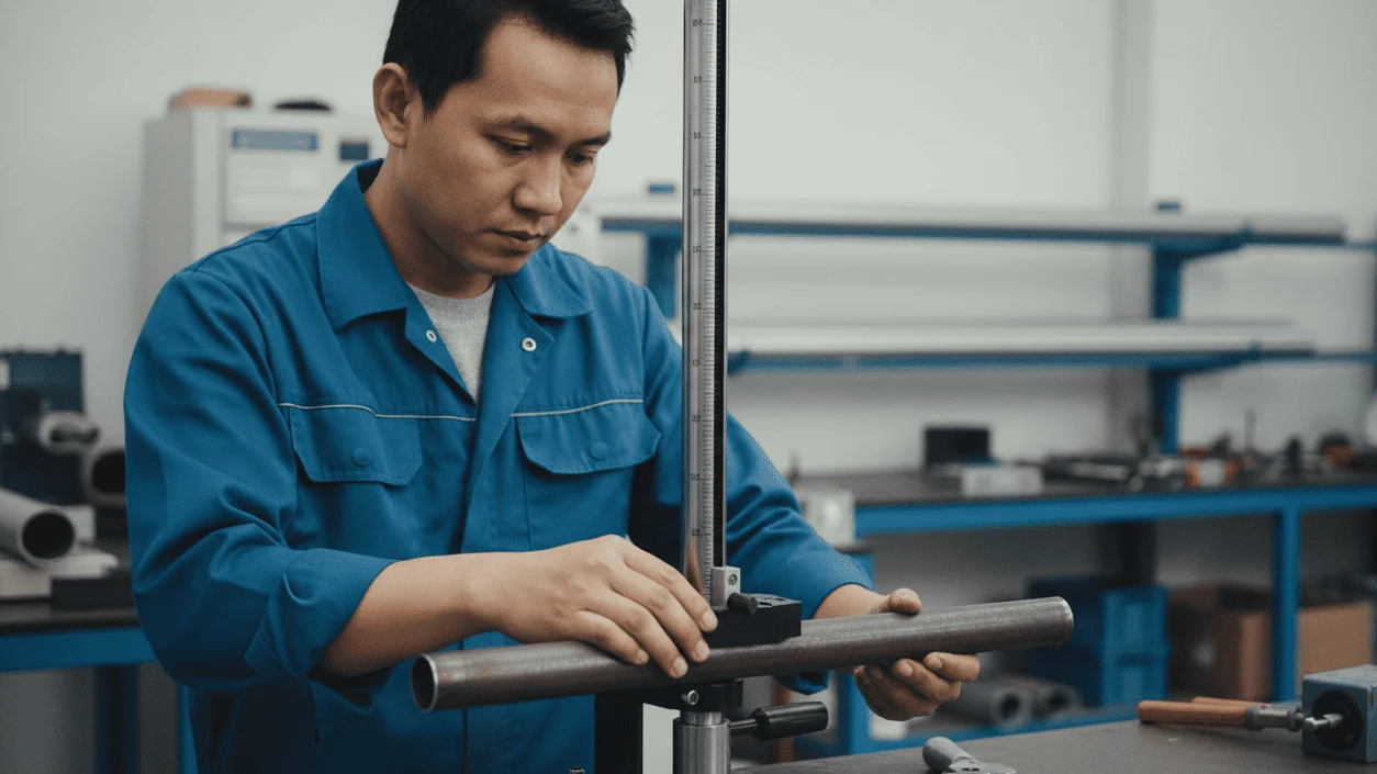 NOVOTEST STRIKE UNIVERSAL - Alat uji impact coating pada pipa welded untuk ketahanan benturan area las