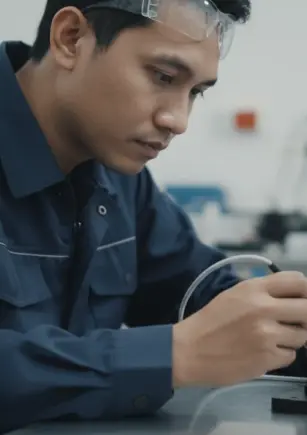 Digital Surface Profile Gauge NOVOTEST SP-1M - Alat ukur kekasaran permukaan implan melengkung dengan probe adaptif.