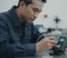 Digital Surface Profile Gauge NOVOTEST SP-1M - Alat ukur kekasaran permukaan implan melengkung dengan probe adaptif.