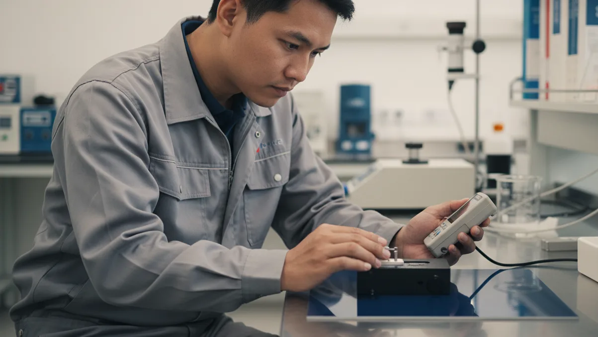 Buchholz Coating Hardness Tester NOVOTEST TB-1 - Alat uji kekerasan clearcoat dengan indikator dan permukaan uji