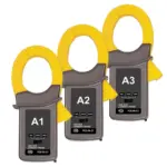 for the PCE-PA 8300 (up to 1,200 A) (3x current clamps)