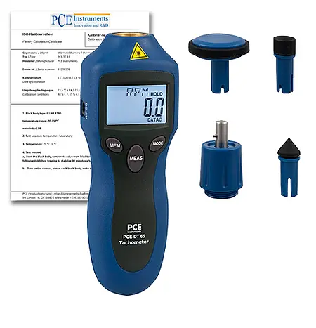 pce-instruments-handheld-tachometer-pce-dt-65-ica-incl.-iso-calibration-certificate-5894150_1294049.webp Handheld Tachometer PCE-DT 65-ICA Incl. ISO Calibration Certificate - Image 1