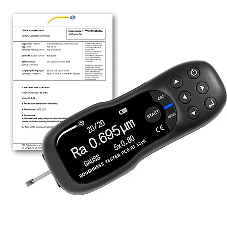 pce-instruments-material-surface-roughness-tester-pce-rt-1200-ica-incl.-iso-calibration-cert.-5857882_1138918.webp Material Surface Roughness Tester PCE-RT 1200-ICA Incl. ISO Calibration Cert. - Image 1
